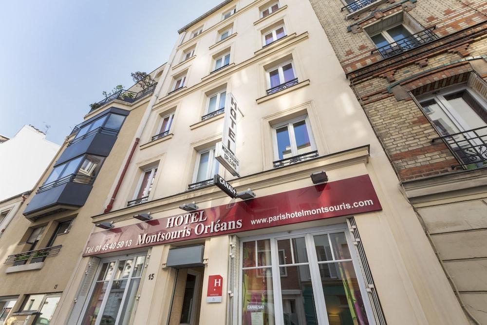 Hotel Montsouris Orleans Paris Exteriör bild