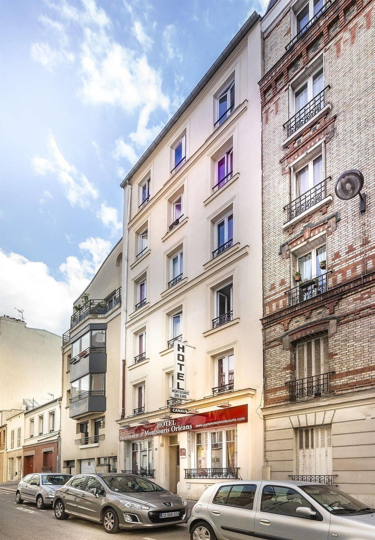 Hotel Montsouris Orleans Paris Exteriör bild