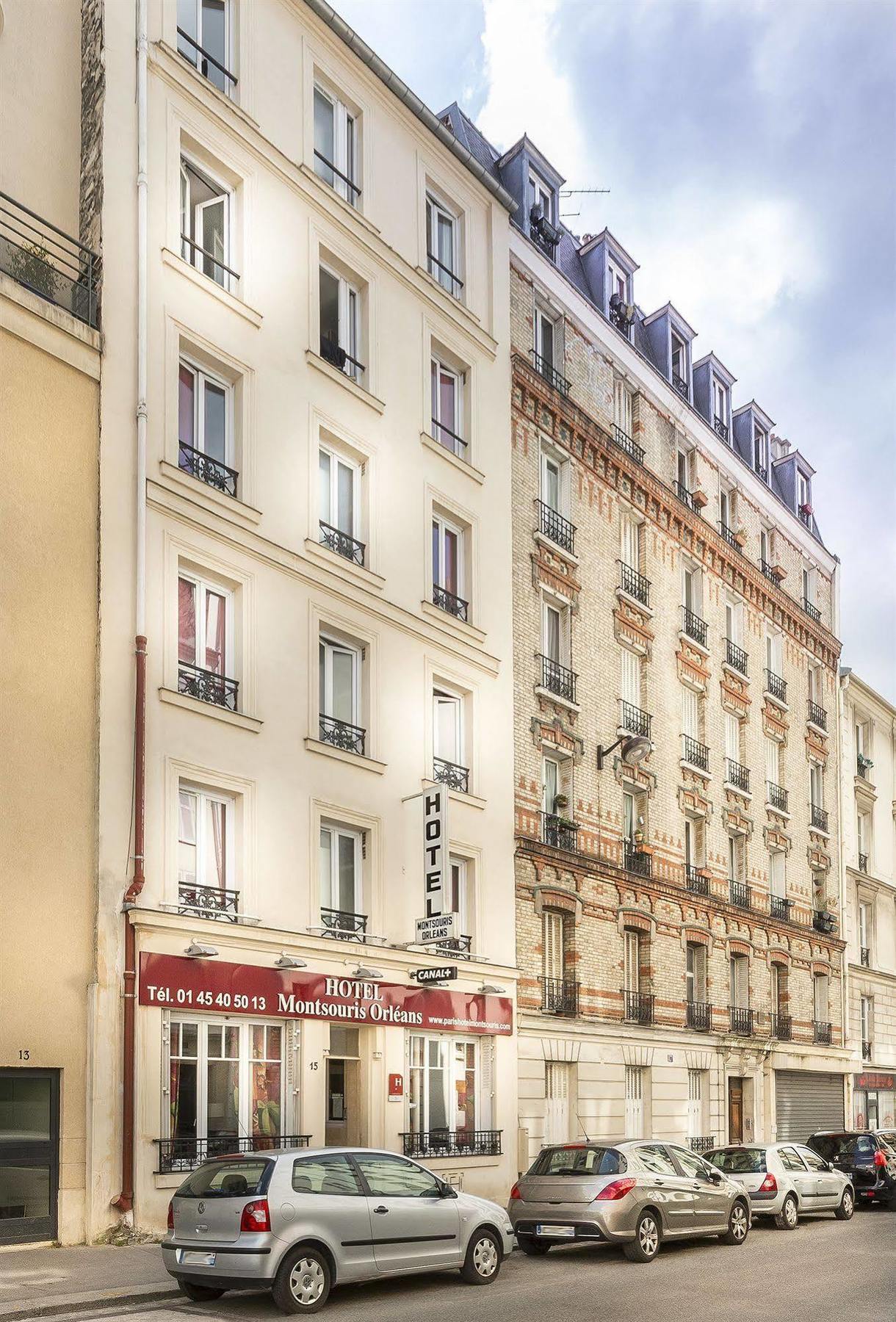 Hotel Montsouris Orleans Paris Exteriör bild